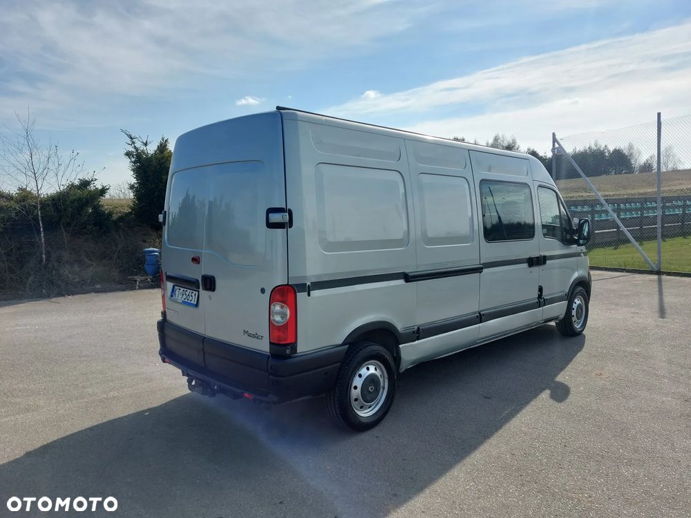 Renault Master L3H2 6-Osobowy Klima Salon Polska Brygadówka/Doka Faktura Vat 23% - 2