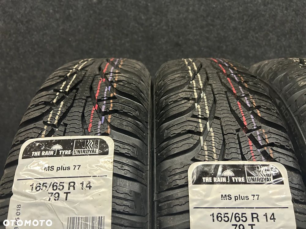 Koła zimowe Toyota Aygo, Citroen C1, Peugeot 107 14 cali 4x100, Opony zimowe Uniroyal 165/65/14 4szt. Nieużywane! - 6