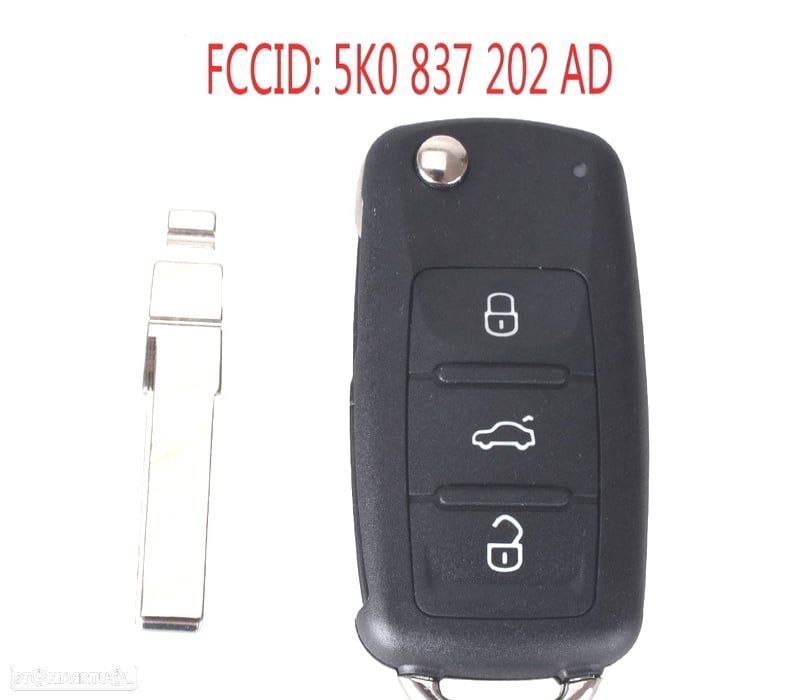 CHAVES COMPLETA VOLKSWAGEN VW PARA SEAT SKODA VARIOS MODELOS - 1