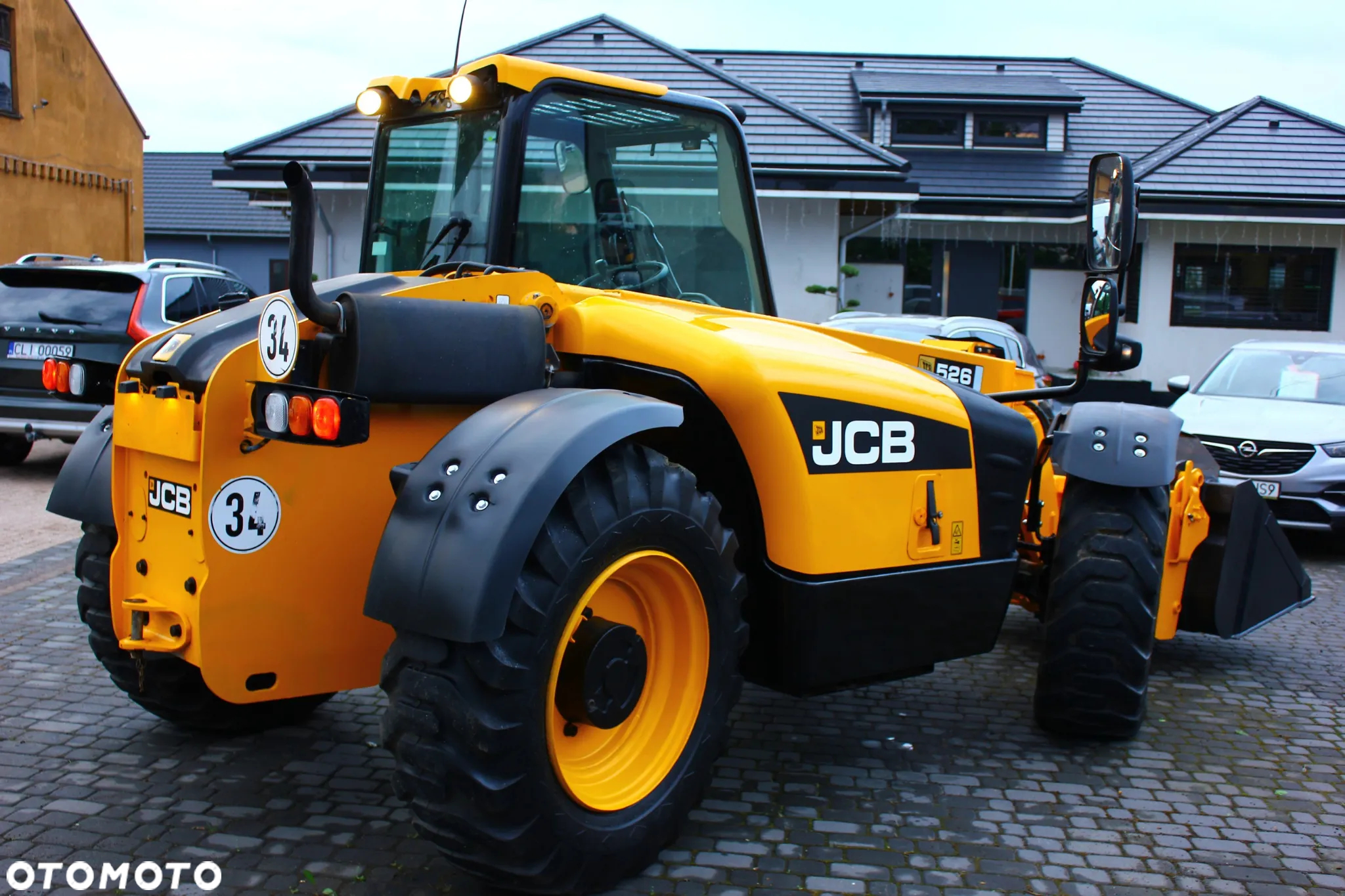 JCB ŁADOWARKA TELESKOPOWA JCB 526-56 AGRI  3 TRYBY SKRĘTNE JOYSTICK SILNIK 4.4L 4X4 - 29