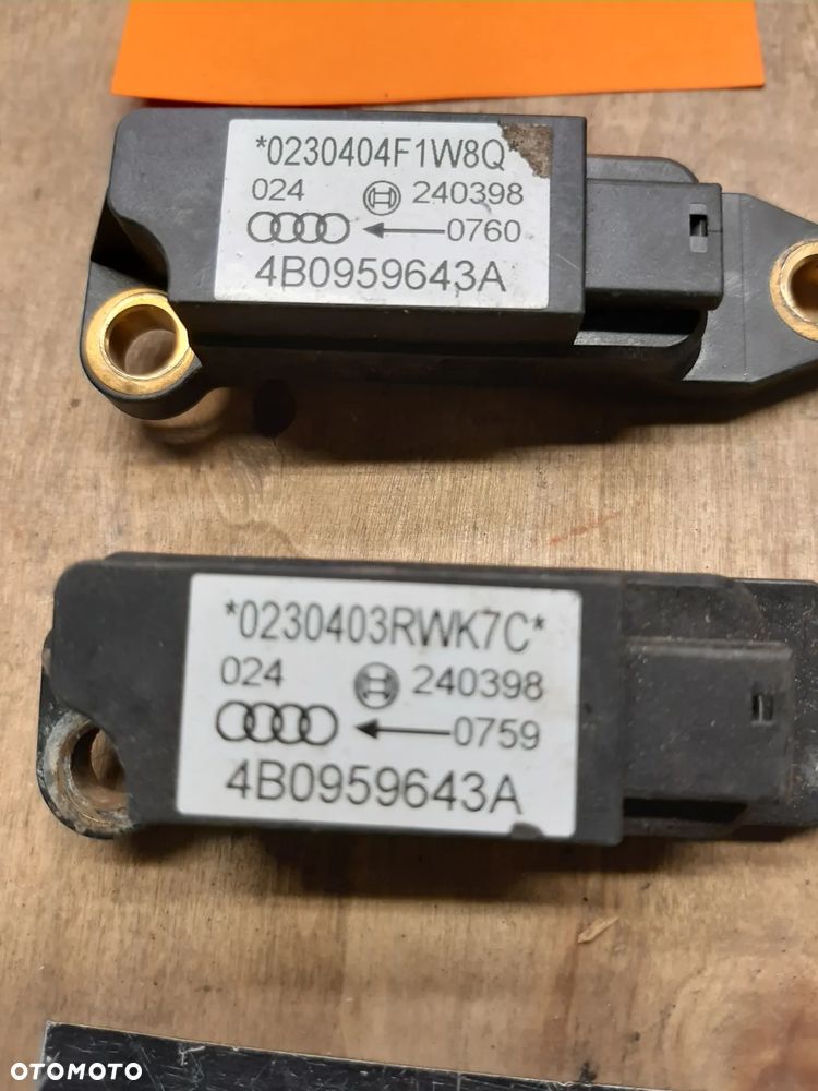 Czujnik Uderzenia 4B0959643A Bocznego Uderzeniowy Sensor Audi A6 C5 A4 B5 - 8