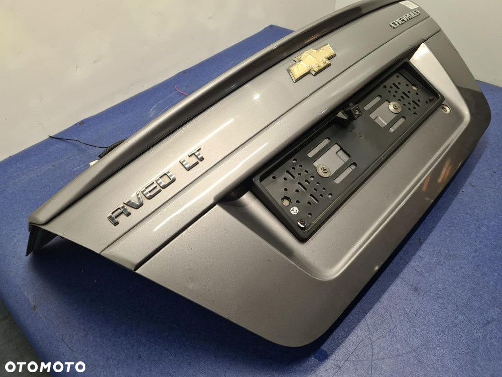 CHEVROLET AVEO T250 SEDAN TYLNA KLAPA BAGAŻNIKA - 4