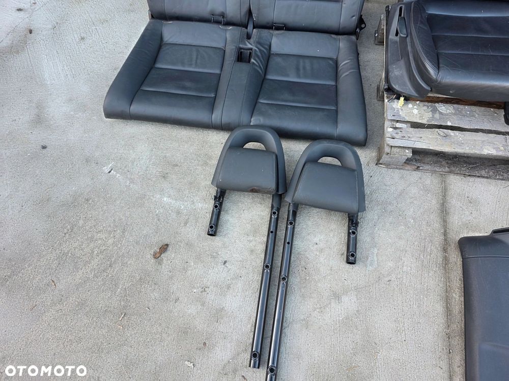 FOTEL FOTELE AUDI A3 8P CABRIO SKÓRA KOMPLET ! - 5