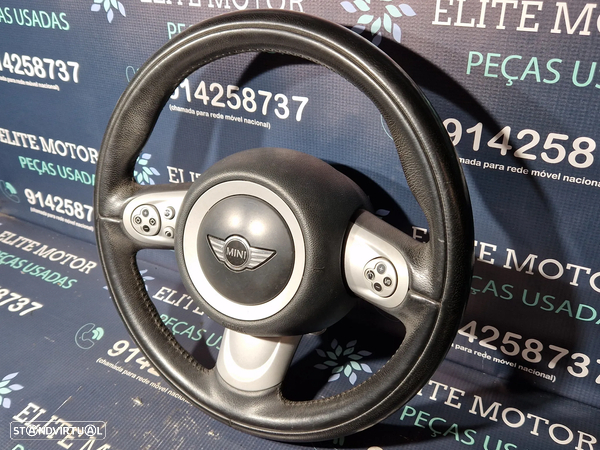 Volante usado pele multifunções airbag MINI ONE COOPER R56 R55 R57