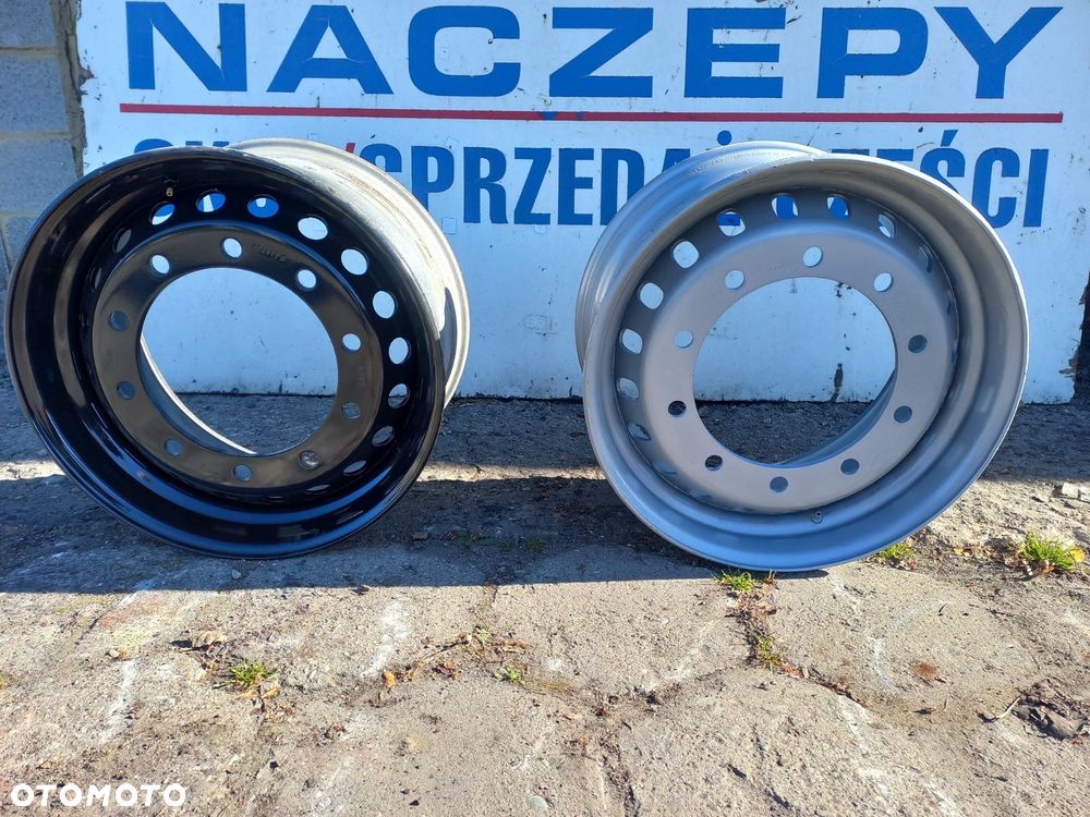 Felga Stalowa 22,5x11,75 ET 120 felga tarczowa naczepa przyczepa rolnicza 22,5” - 4