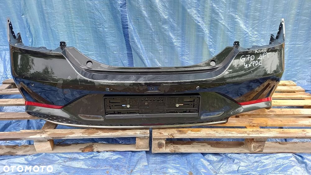 ZDERZAK TYŁ TYLNI GENESIS G70 KOMBI LIFT 2021 2022 POD PDC KAMERA - 3