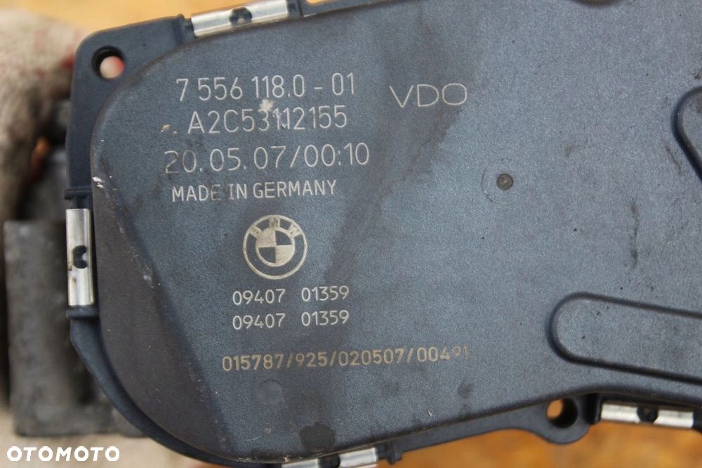 Przepustnica silnika BMW N54B30A N54 306KM 535i 335i 135i 7556118 - 5