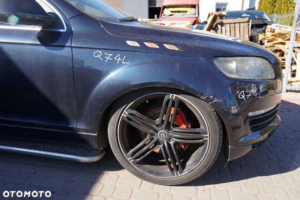 MASKA ZDERZAK BŁOTNIKI LAMPY Q7 4L LIFT LZ5Q  AUDI 2009-2015 CZARNY PRZÓD KOMPLETNY - 14