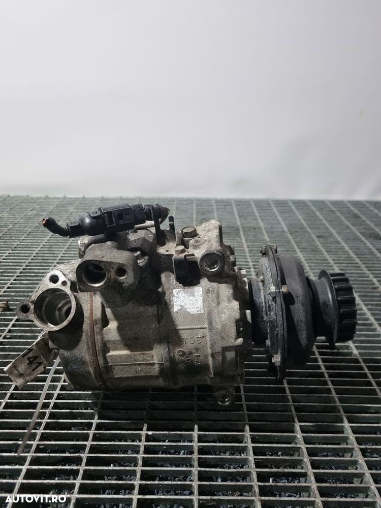 Compresor clima Volkswagen Touareg 7L facelift 2.5 2007 - 2011 174CP BPD BPE (1417) ... - 2