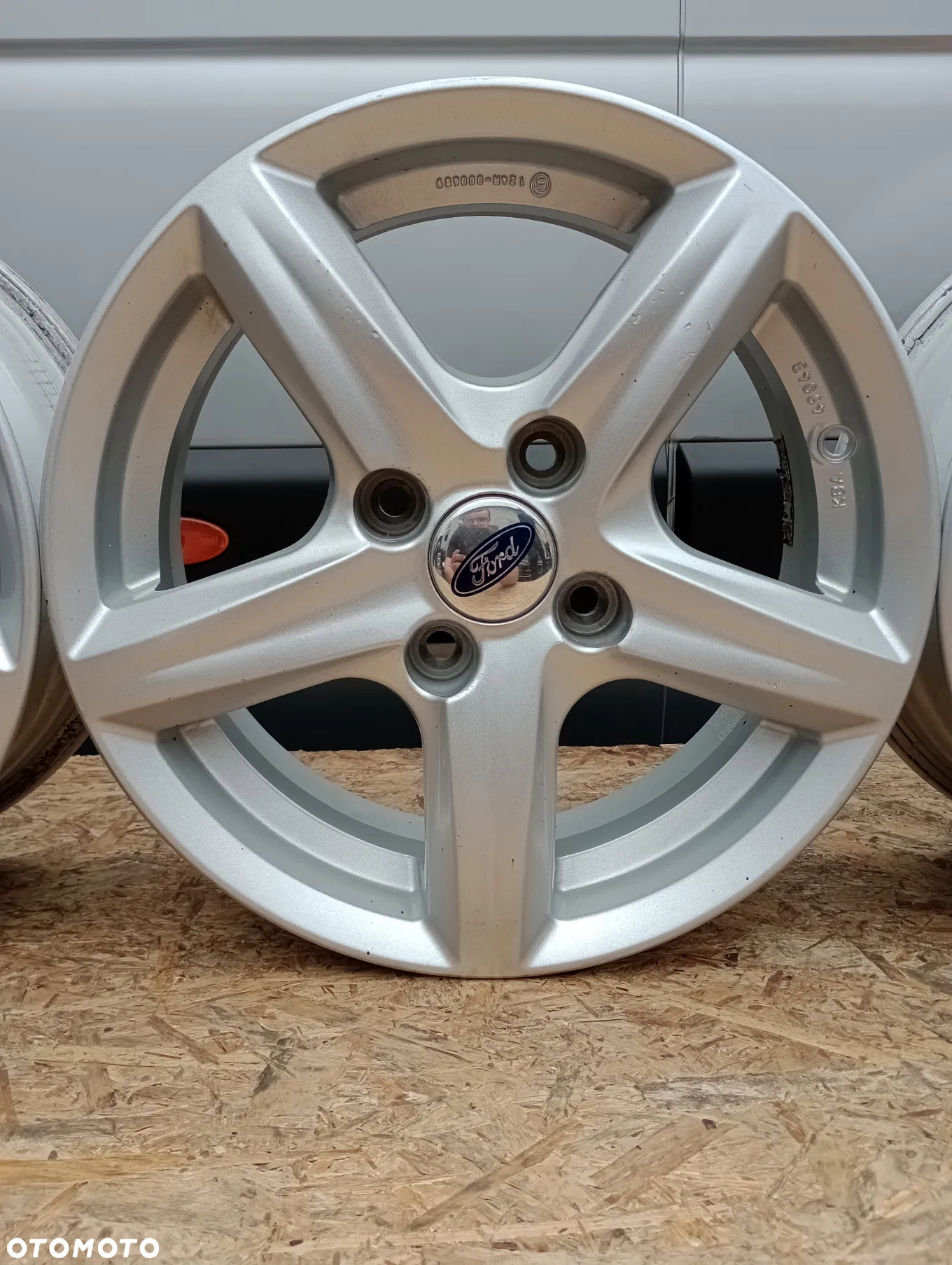 FELGI ALUMINIOWE 4x108 R15 6J ET37,5 FORD B-MAX ECOSPORT FIESTA FOCUS FUSION KA+ - 5