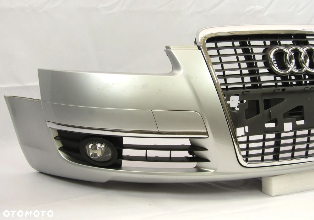 Zderzak przedni Audi A6 C6 04 - 08 Bez otworów Lakier LA7W - 15