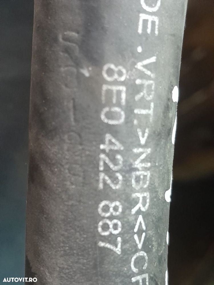 Furtun lichid apa racire 8E0422887 Audi A4 B7 [2004 - 2008] - 2