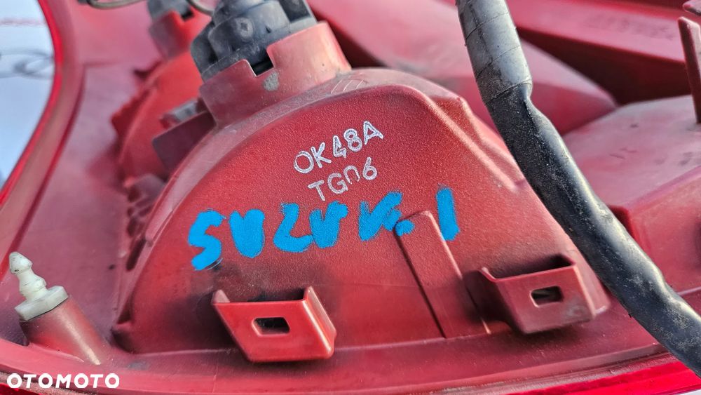 Lampa tył prawy Tylna prawa Kompletna z żarówkami SUZUKI SWIFT III MK6 2005-2007 EUROPA - 15
