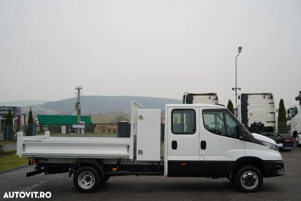 Iveco DAILY 35-160 / BASCULATOR / CU DOUA PERSOANE - 6 LOCURI / DOUĂ PERSOANE / MANUAL / 2023 / IMPORTAT - 14