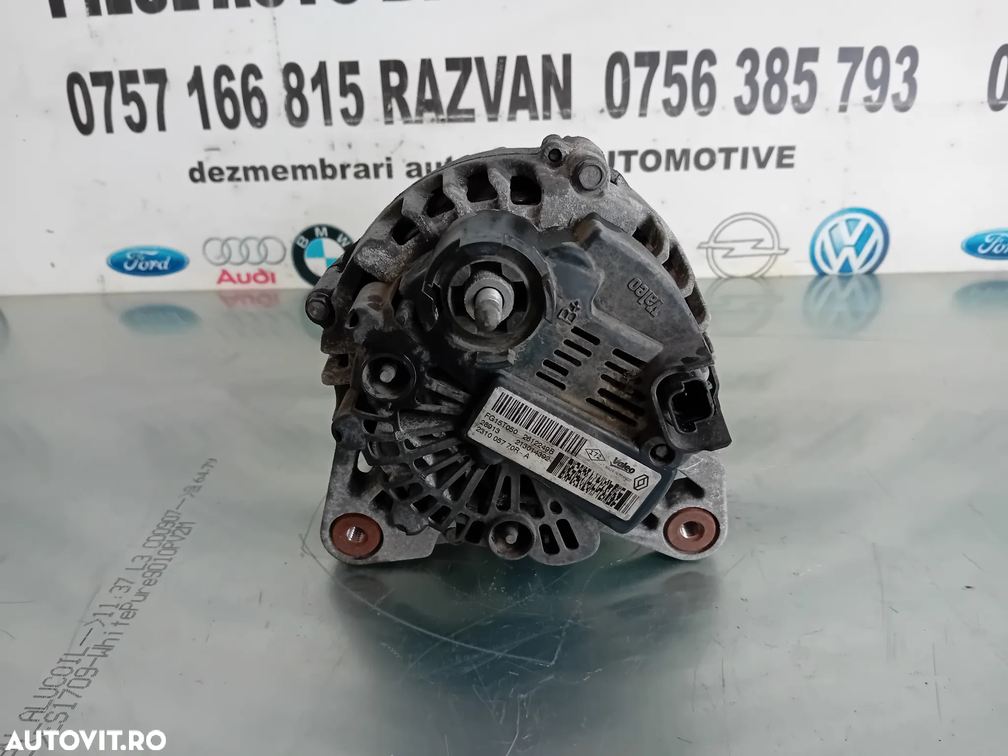 Alternator Dacia Duster 1.5 Dci Cod 231005770R Motor K9K838 Manual 4x4 - 6