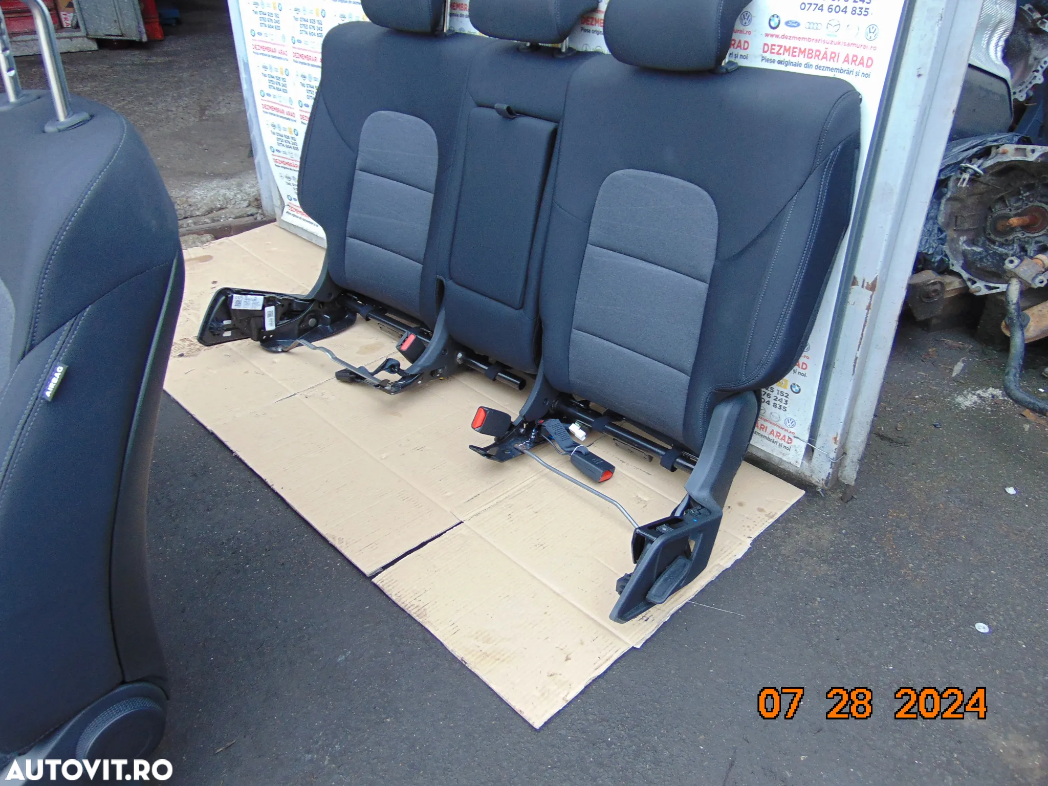 Scaune Hyundai Tucson 2015-2021 scaune fata banchete spate bancheta interior complet - 13