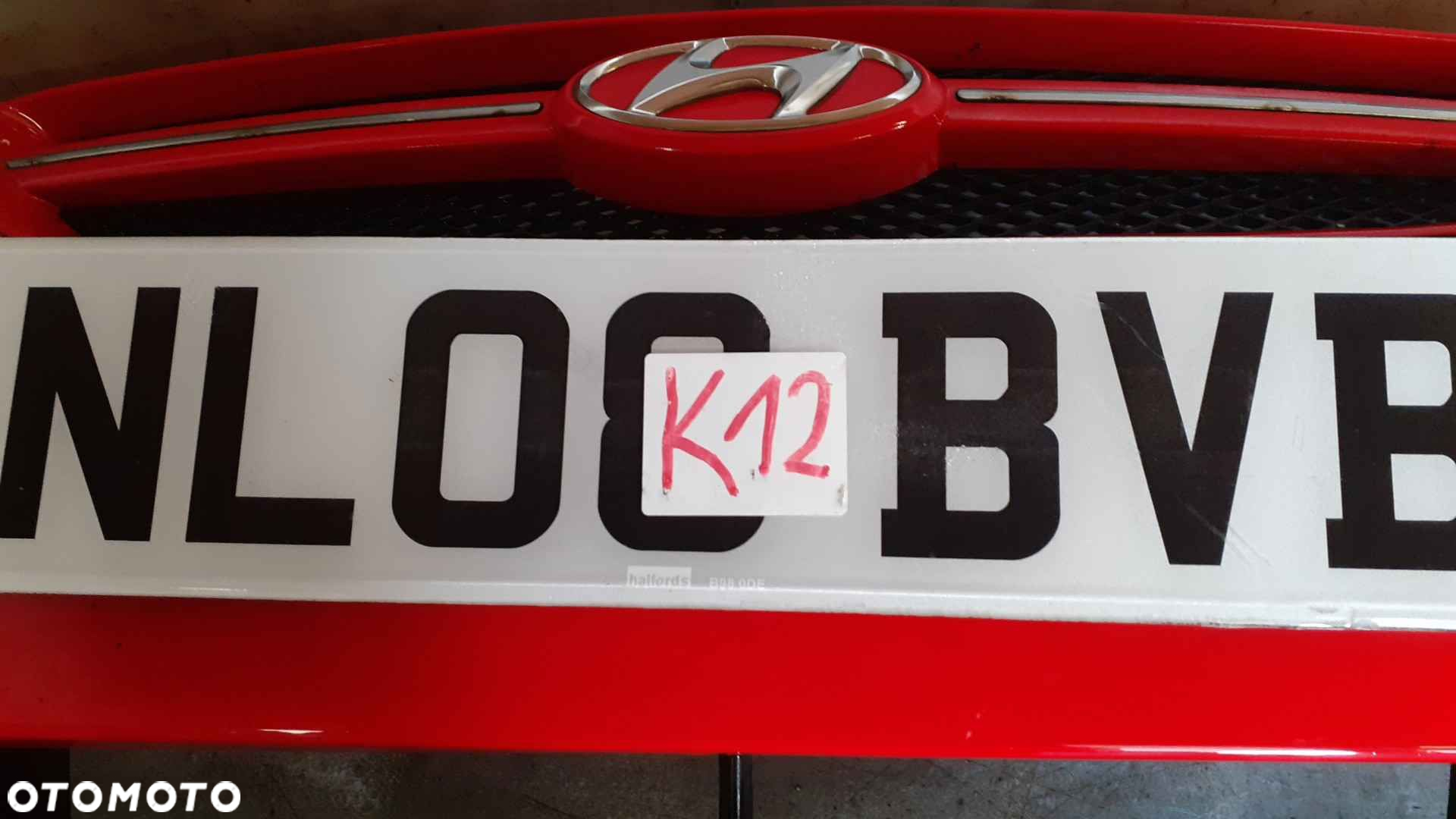 ^ ZDERZAK PRZÓD PRZEDNI HYUNDAI GETZ LIFT FL HL CZERWONY - 2