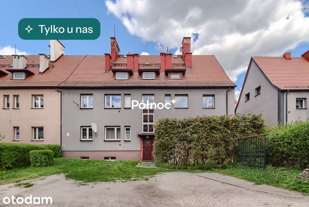 Trzypokojowe mieszkanie z ogródkiem do aranżacji