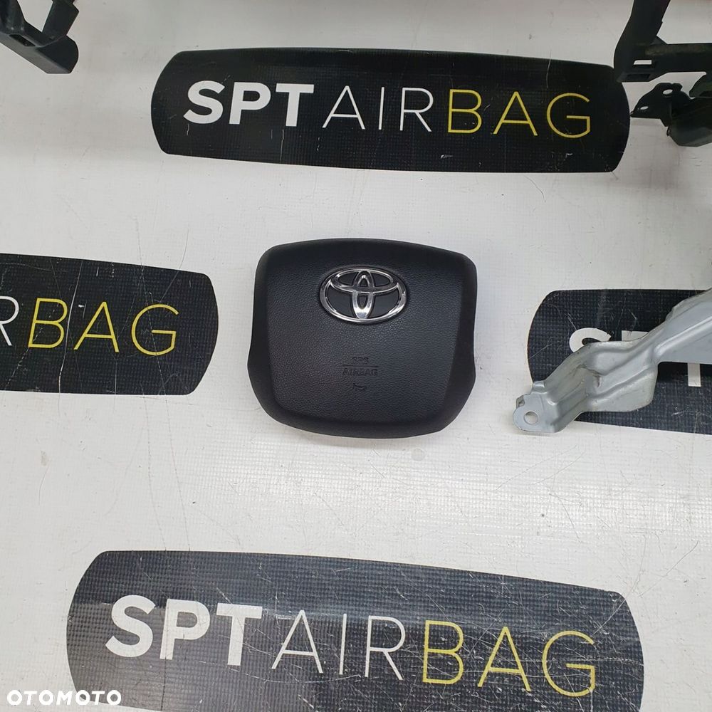 TOYOTA LAND CRUISER 150 DESKA ROZCZIELCZA KONSOLA KOKPIT PULPIT PODUSZKI AIRBAG AIR BAG KIT SET - 8