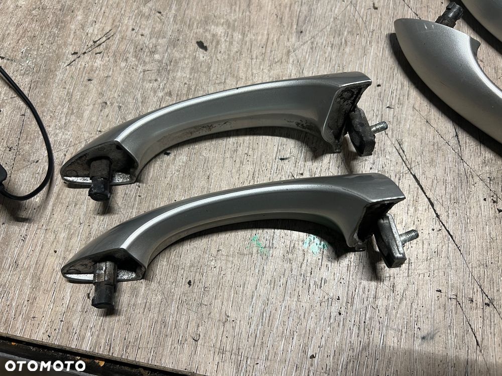 Klamka zewnętrzna x5 e53 lewa lub prawa 354 titansilber BDB stan ! - 3