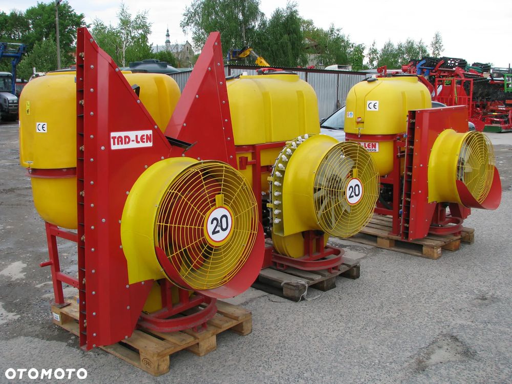 Tolmet Opryskiwacz przyczepiany polowy Biardzki 329/29 1500 litrów / opryskiwacz sadowniczy przyczepiany "Ślęza" TL1000S Tad-Len, Opryskiwacz sadowniczy zawieszany 200/400 Litrów TL400S TAD-LEN z przystawką wentylatorową 4028, Opryskiwacz zawieszany polowy 200,300,400,600,800 litrów Biardzki i Tad-Len - 1