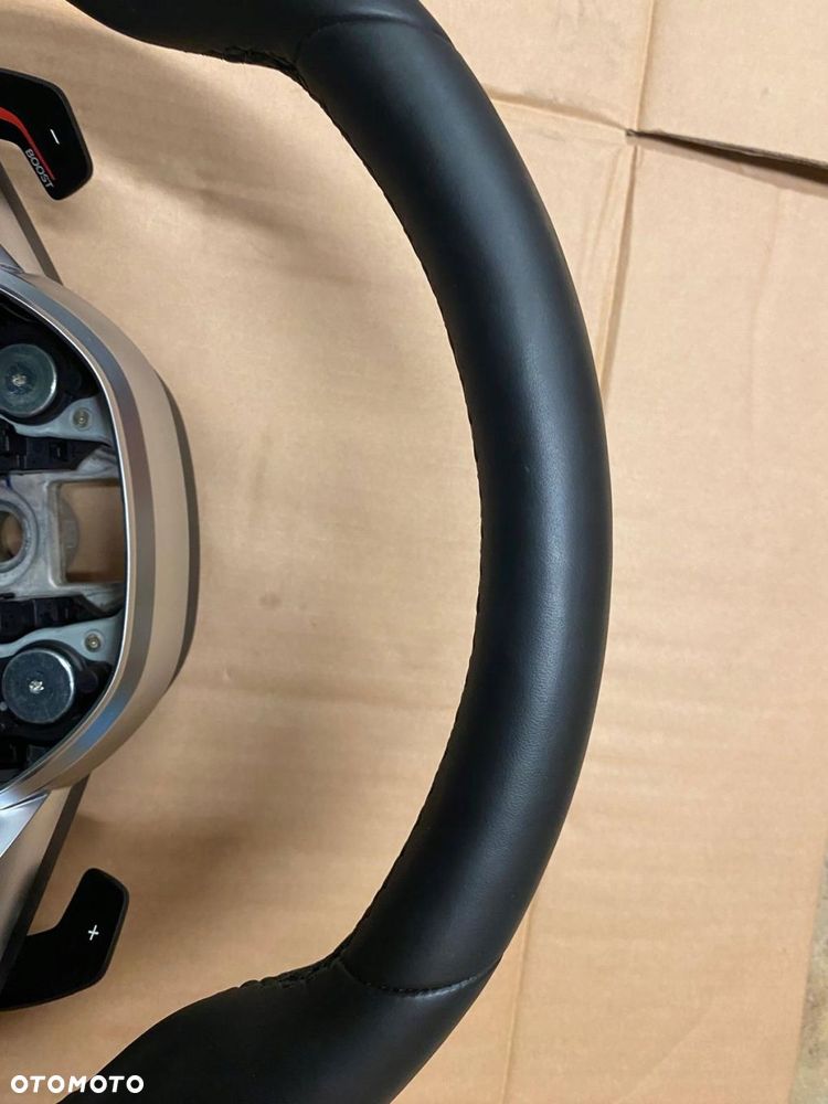 kierownica bmw x1 u11 skóra grzana - 8