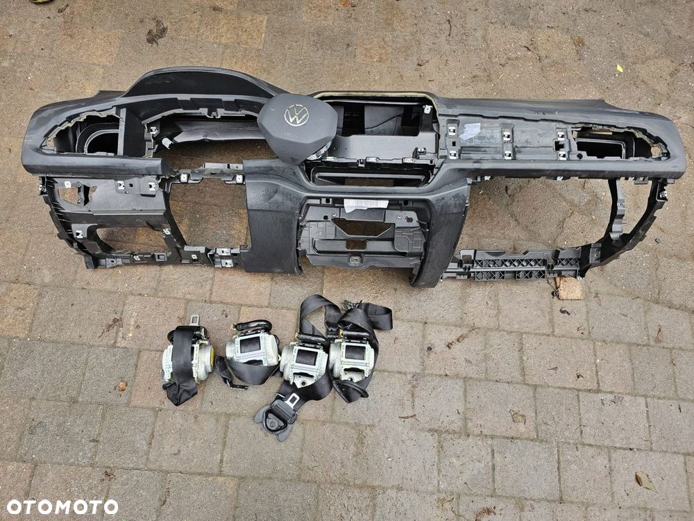 konsola airbag pasy komplet volkswagen t-roc lift - 1