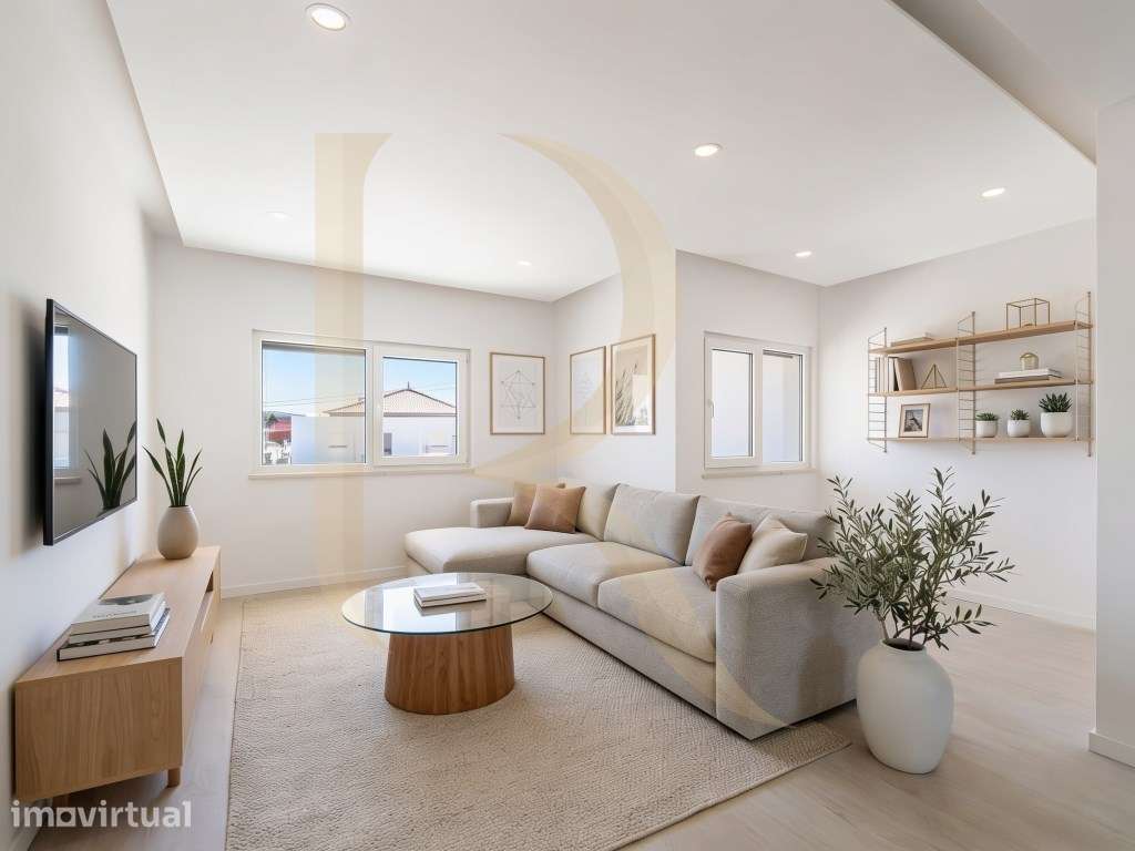 Apartamento T3 duplex com parqueamento e arrecadação com condomínio... - Grande imagem: 5/25