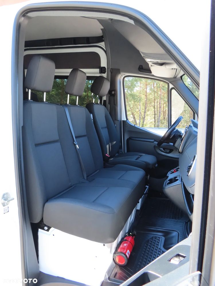 Mercedes-Benz Sprinter 316 CDI 2.2 CDI 163 KM 7G-TRONIC PLUS AUTOMAT, MIXTO Indywidualna Zabudowa, Brygadowy, Doka, Dubel, L2H2 Furgon Blaszak, 5932 mm Dł, Wysoki Dach, FULL LED, Pełna Opcja WYPOSAŻENIA, DRZWI PRZESUWNE Z OBU STRON, HAK 2000 Kg, Rozstaw Osi 3665 mm, Stan Wizualny I Techniczny NOWY Tak Jak Z Taśmy Produkcyjnej Gotowy Dostępny OKAZJA POLECAM - 27