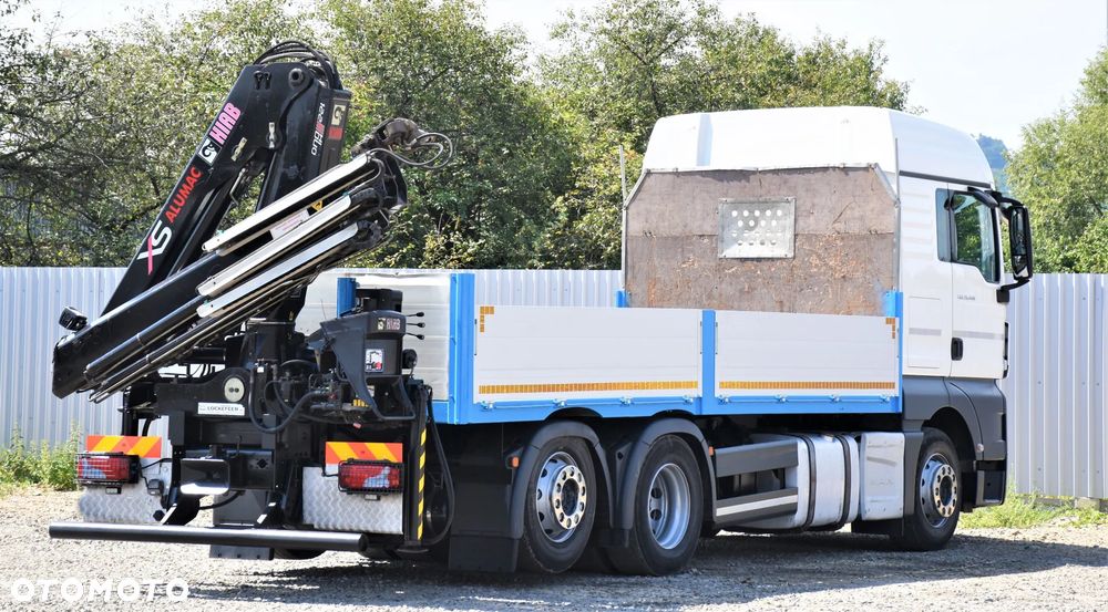 MAN TGX 26.440 * SKRZYNIA 6,20 m * HIAB 122 HIDUO + PILOT - 7