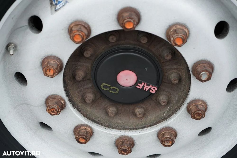 Wielton BASCULATOR / 41 M3 / ALUMINIU / 2x AXE RIDICATIVE / AXE SAF / JANTE DIN ALIAJ - 19