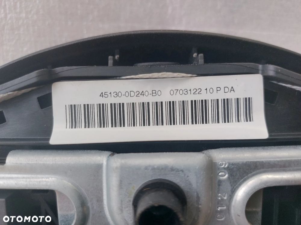 Air Bag poduszka kierowcy w kierownice Toyota Yaris II 45130-0D240-B0 - 6