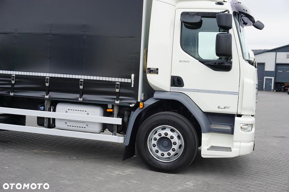 DAF / LF / 290 / E 6 / FIRANKA + WINDA / ŁAD. 9 970 KG / 19 PALET - 18