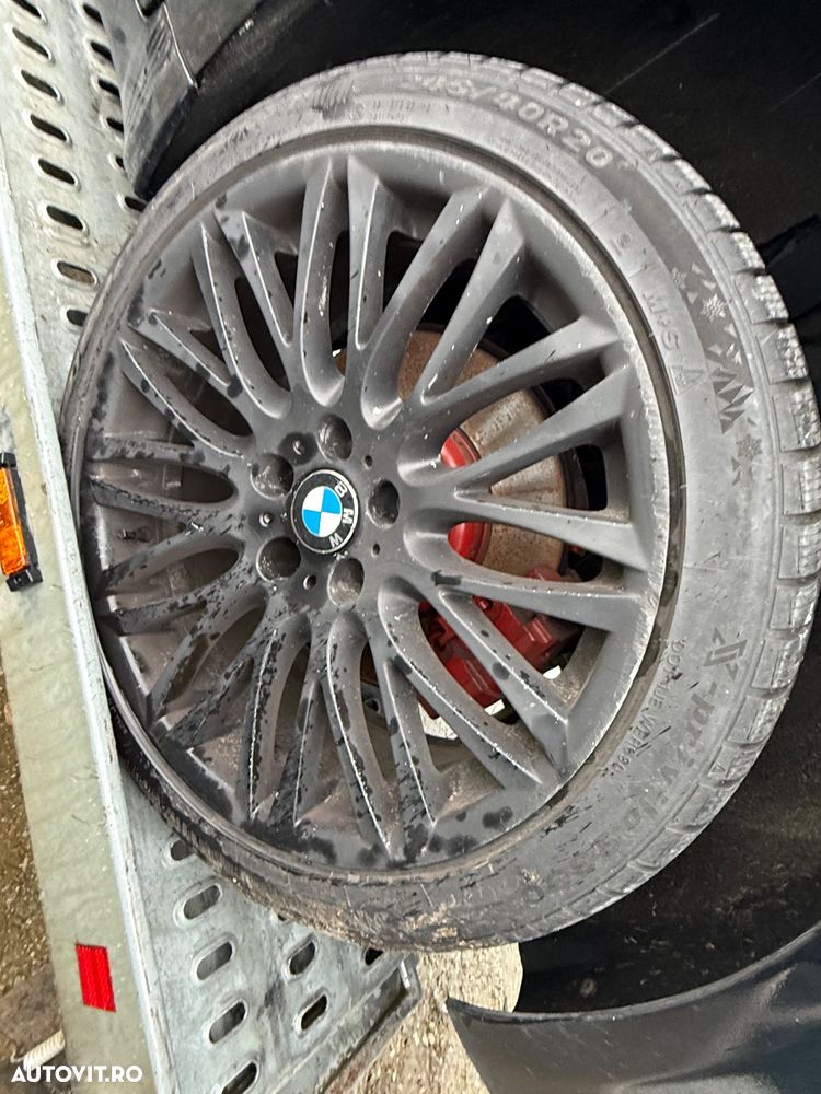 Roti bmw 5x120 R20 cauciucuri de iarnă a f bune  Set Jante Originale BMW Style 149 R20 (Setup "Square") + Anvelope Iarnă 245 45 R20 - 5