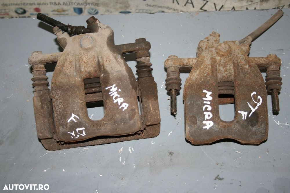 Etrieri Etrier Stanga Dreapta Spate Nissan Micra K12 1.2 Benzina - 1