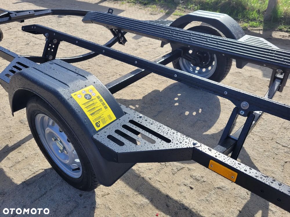 Lorries Przyczepa KOLOR JET PP-4816 pod skuter wodny odchylane światła LED  lekka - 3