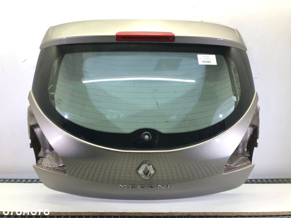 KLAPA TYŁ  RENAULT MEGANE III liftback (BZ0/1_, B3_) 2008 - 2022 1.6 16V (BZ1B, BZ1H) 81 kW [110 - 1