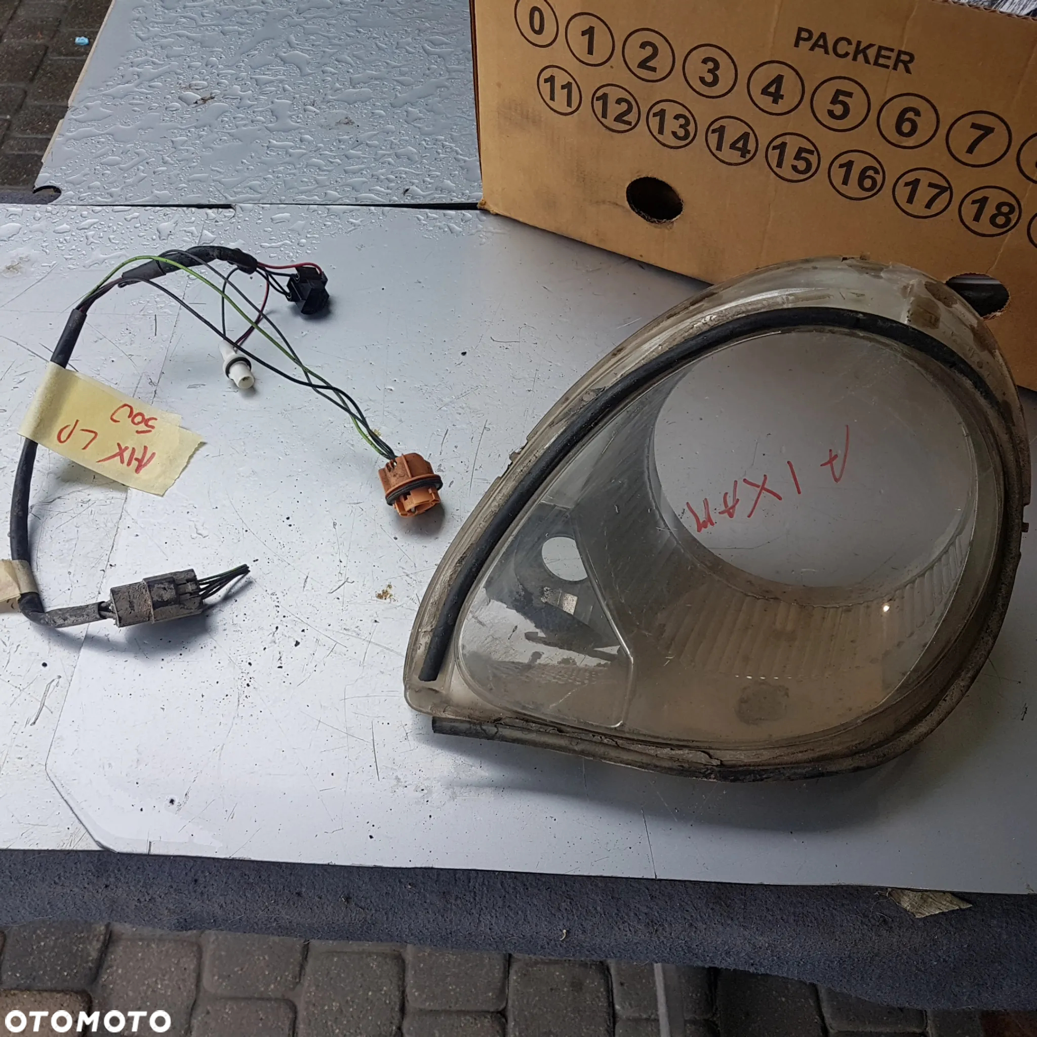 lampa przednia aixam 300 400 500 a721 a741 a751 oryginal - 11
