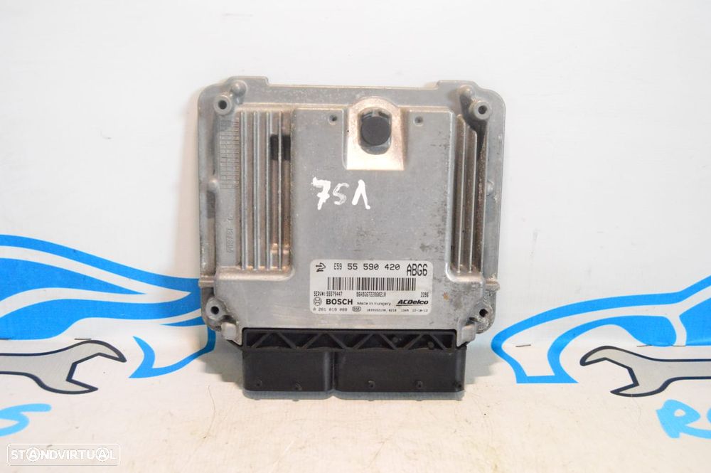 CENTRALINA ECU MOTOR BOSCH OPEL GM55590420 55590420 0281019088 55579447 1039552190 OPEL INSIGNIA A G09 SPORTS TOURER 2.0 CDTI 16V 130CV A20DT - 3