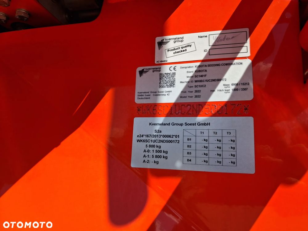 Kubota SC1401F - 6