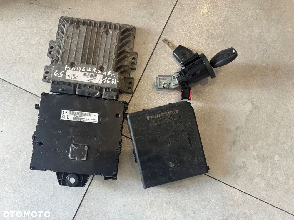 MASTER III 2,3 DCI 165KM E5 zestaw startowy komputer sterownik 237105093R - 1