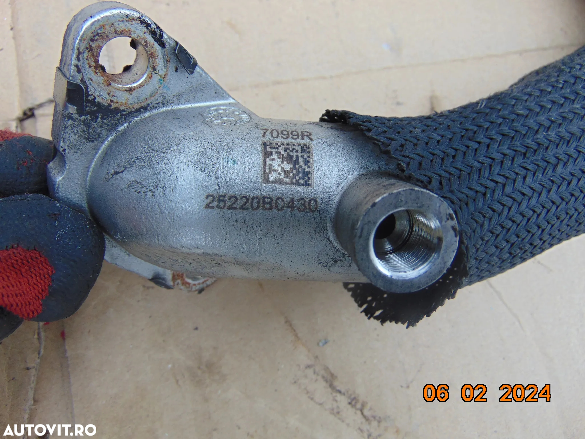 Conducta racitor Renault Master 2.3 euro 6 euro 5 Master 3 master 4 Opel Movano conducta egr racire - 5
