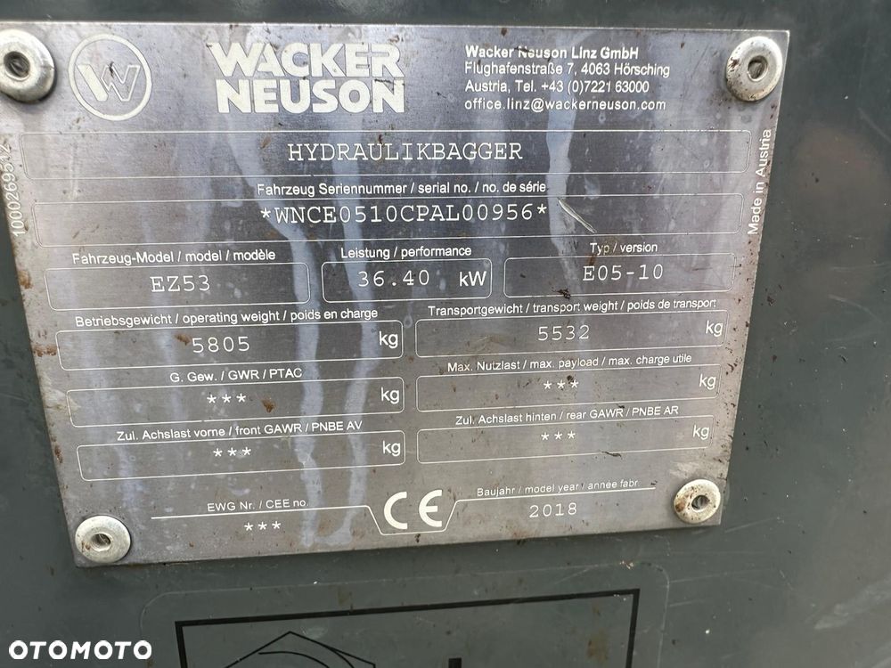 Wacker Neuson EZ 53 - 15