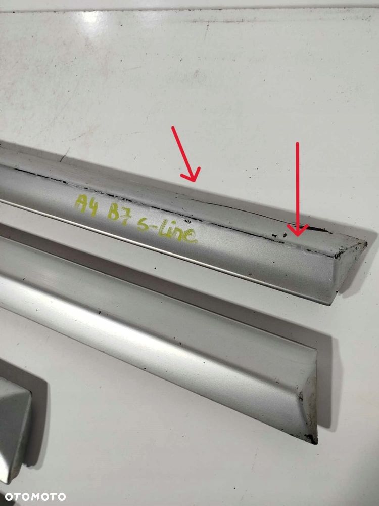 LISTWY DOLNE DRZWI S-LINE AUDI A4 B7 KOMPLET 04-08 - 4