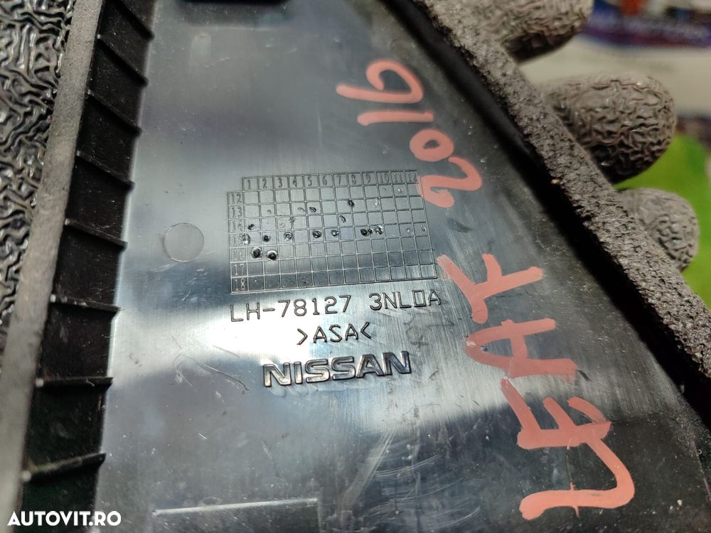 ORNAMENT USA (3 BUC.) HONDA CR-V 2.2 DIESEL 2015 Hatchback / 2012-2016 STANGA /  HONDA CIVIC TOURER BREAK 1.6 DIESEL 2017 / 2013-2017 STANGA  / NISSAN LEAF EM57 ELECTRIC MOTOR F/EV HATCHBACK 2016 STANGA / 2011-2016 COD OEM 75495-TV0-E0 / 75495-T1GA-E001 / 78127-3NL0A - 8