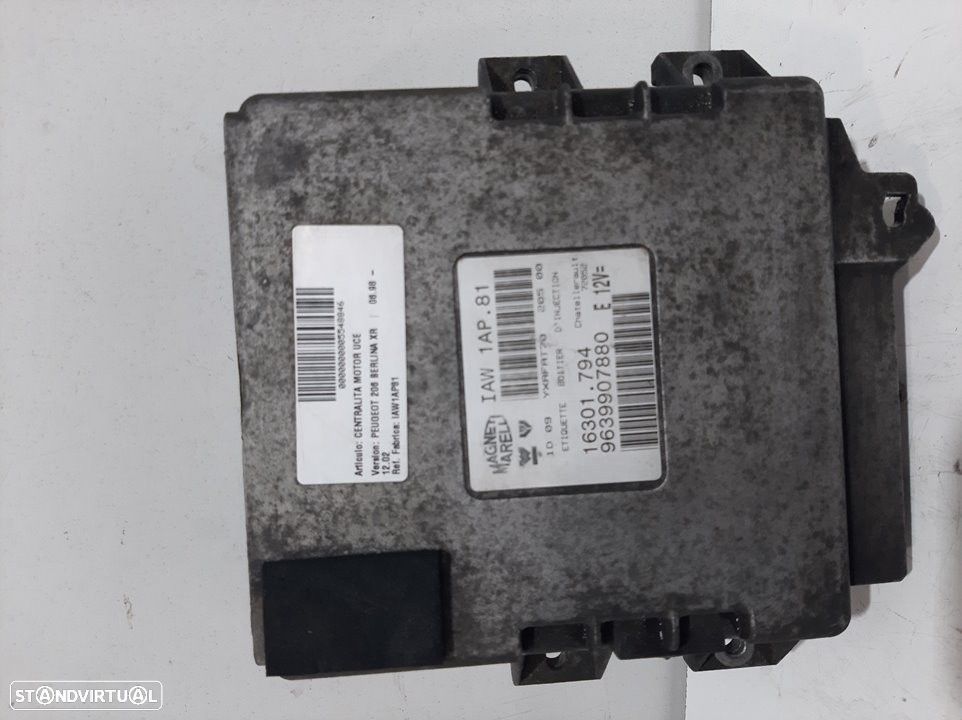 CENTRALINA MOTOR UCE PEUGEOT 206 FASTBACK 2000 -IAW1AP81 - 4