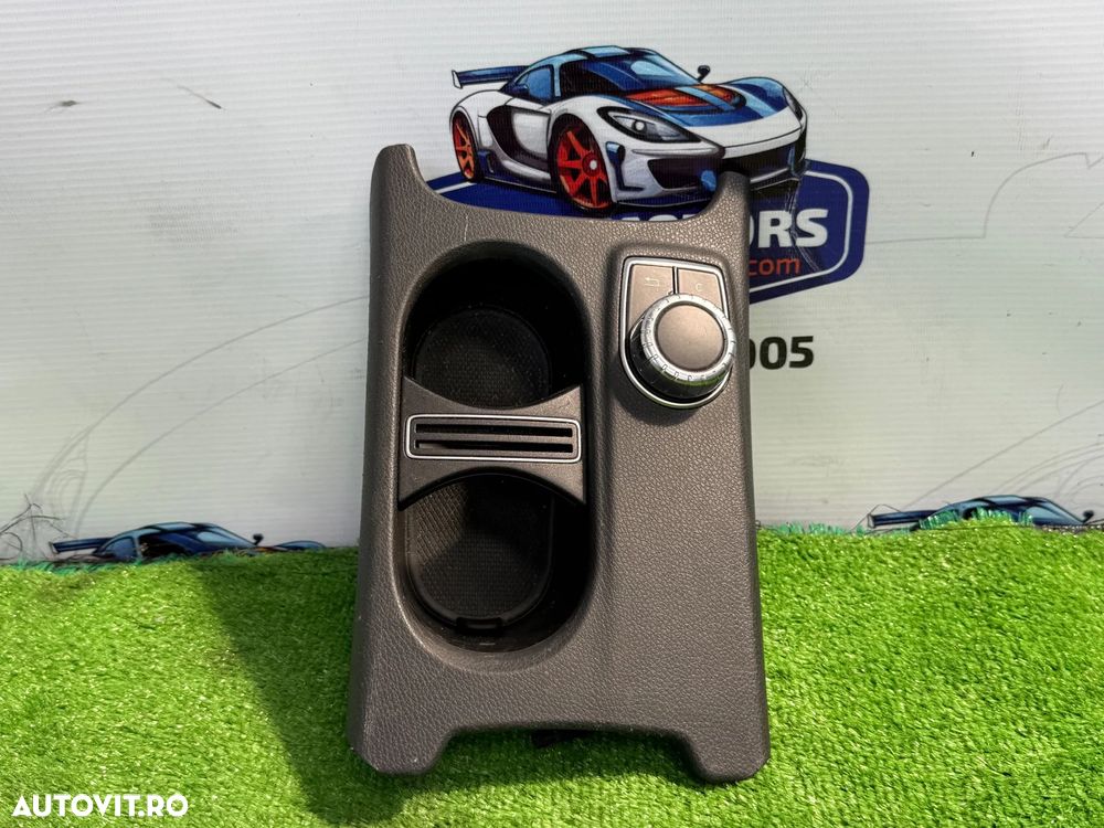 CONSOLA CENTRALA BORD /  SUPORT PAHARE /  JOYSTICK MULTIMEDIA  MERCEDES BENZ A180 CDI BlueEFFICIENCY W176 2015 1.5 DIESEL SEDAN COD OEM A1766800310 2012-2018 - 1