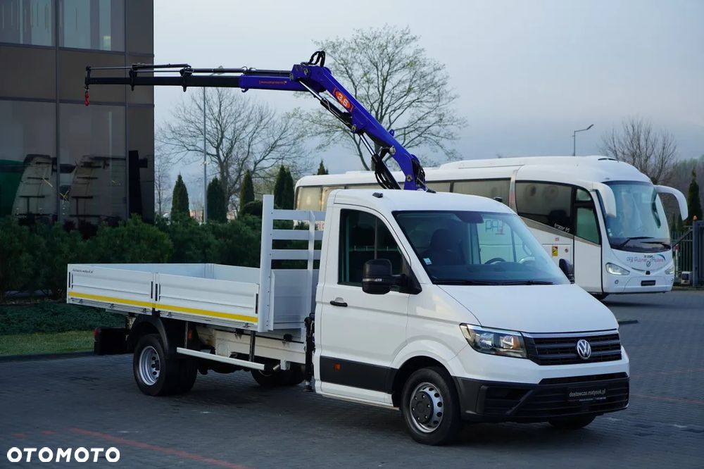 Volkswagen CRAFTER / SKRZYNIA 5 M / HDS PM 3623 / UDŹWIG  990 KG  / 2020 ROK / BLIŹNIAK / 3 MIEJSCA / SPROWADZONY - 3