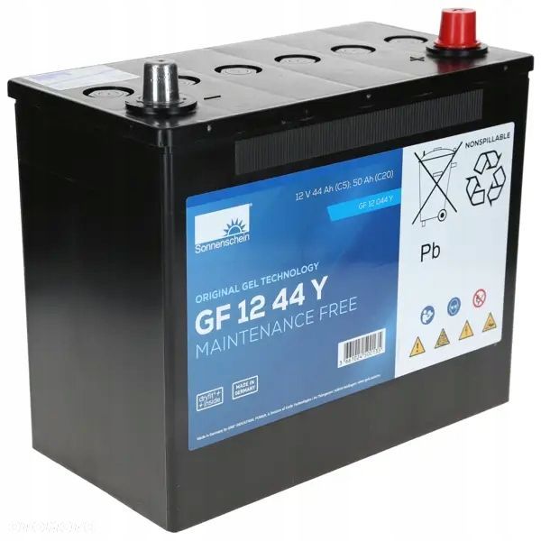Akumulator Sonnenschein GF12-044Y 12V 50Ah 20h 261x135x230 - 11