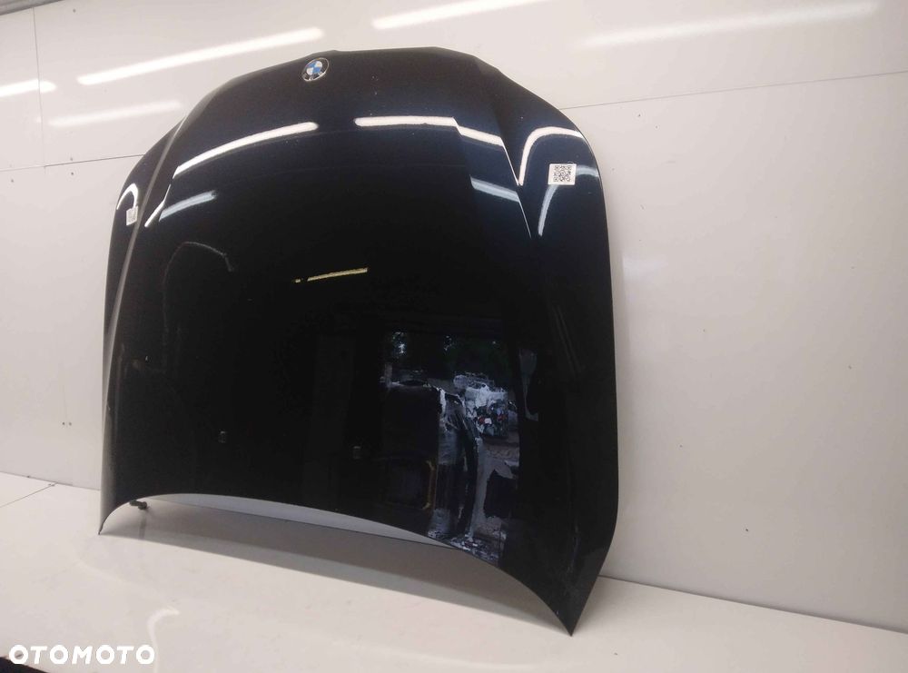 + MASKA POKRYWA SILNIKA BMW E60 E61 SERIA 5 MONACOBLAU A35 GRANAT GRANATOWA - 2